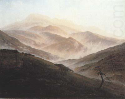 Caspar David Friedrich Memory of the Riesengebirge (mk10) china oil painting image